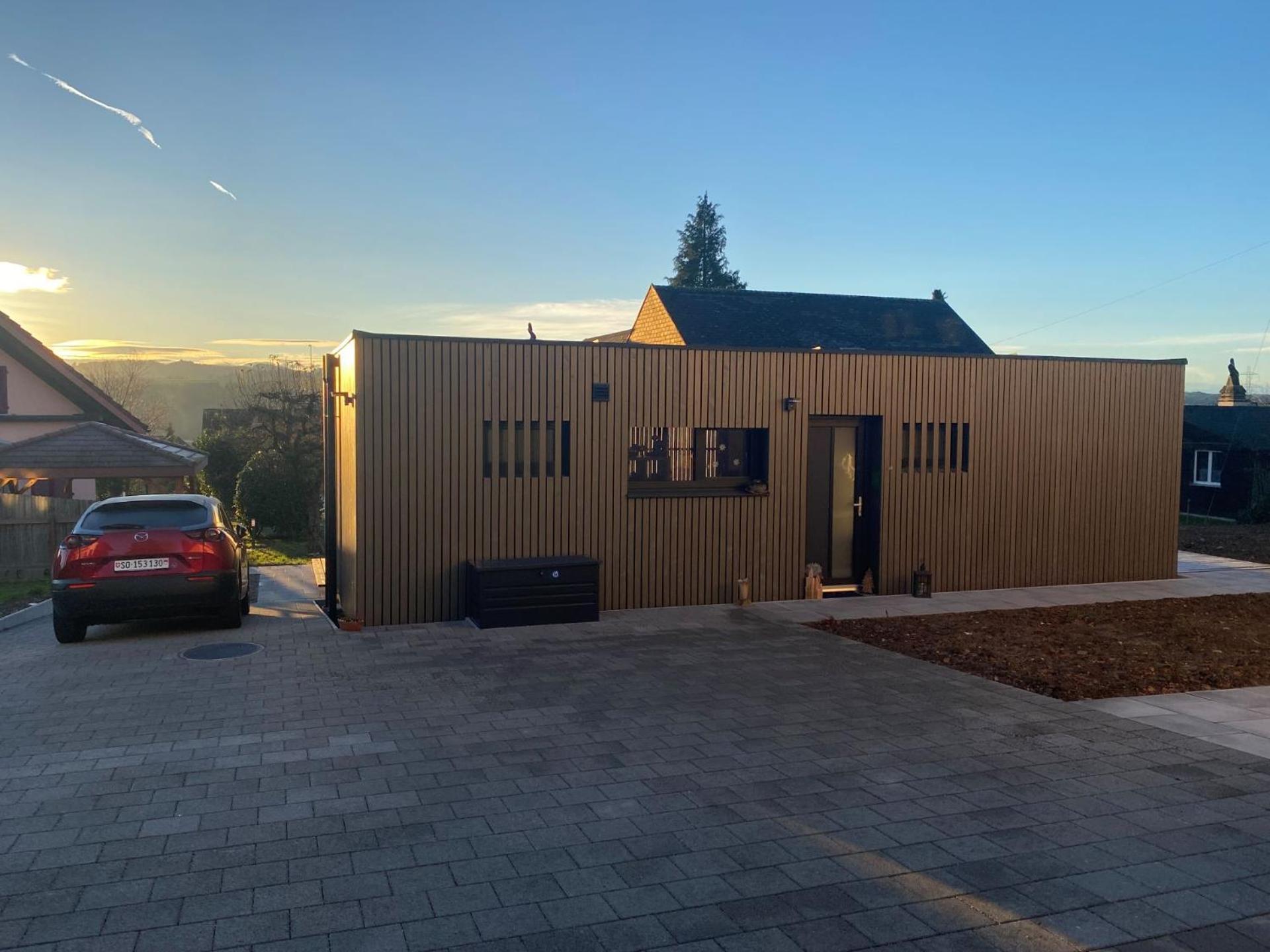 Auf Wolke 7 - Gaeste-Studio Im Mini House In Ch-4556 Aeschi So Zewnętrze zdjęcie